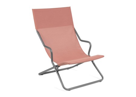 Lafuma Mobilier Lounger Horizon Terre Cuite